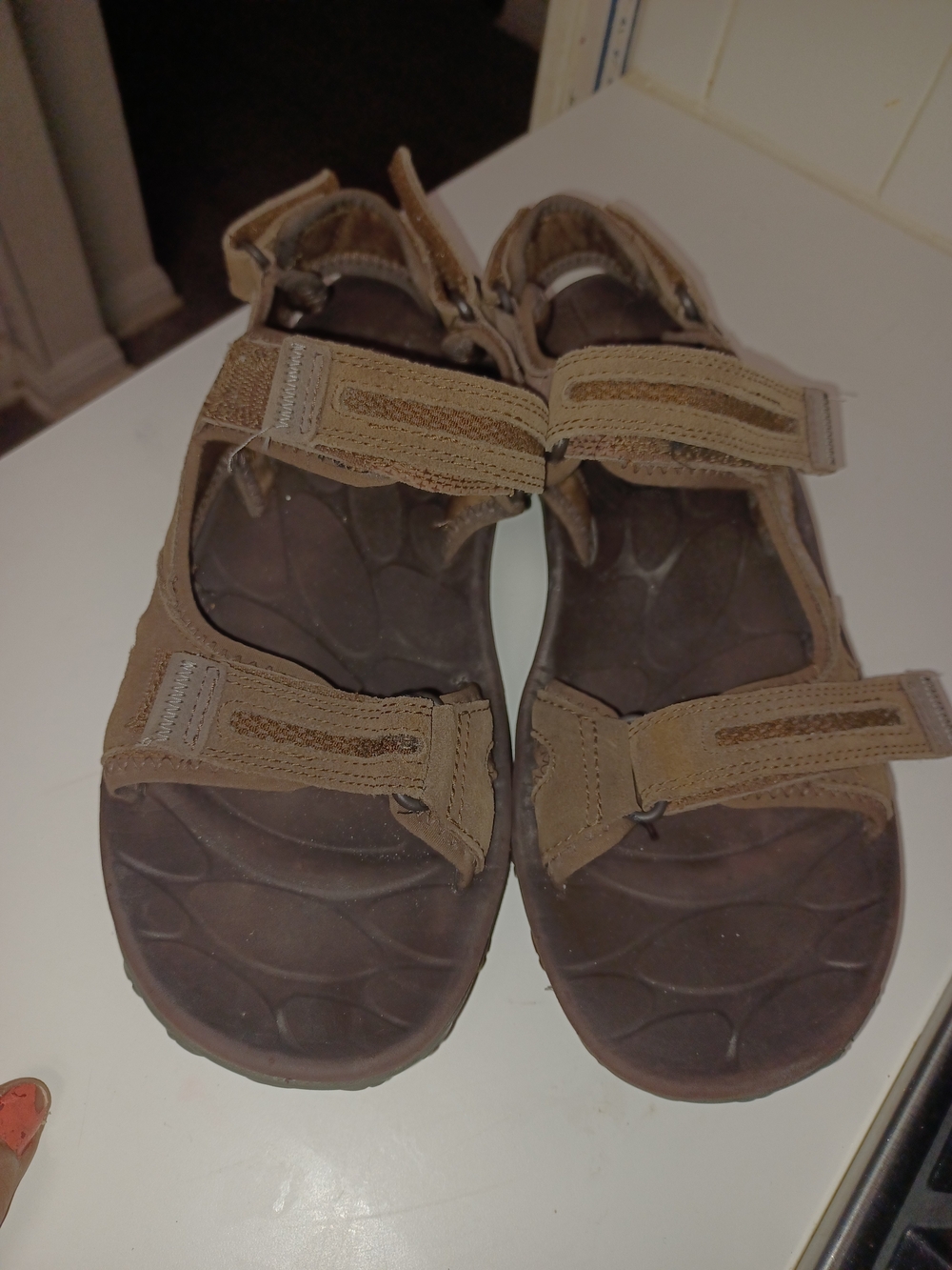 Merrell Brown Adjustable Strap Sandals